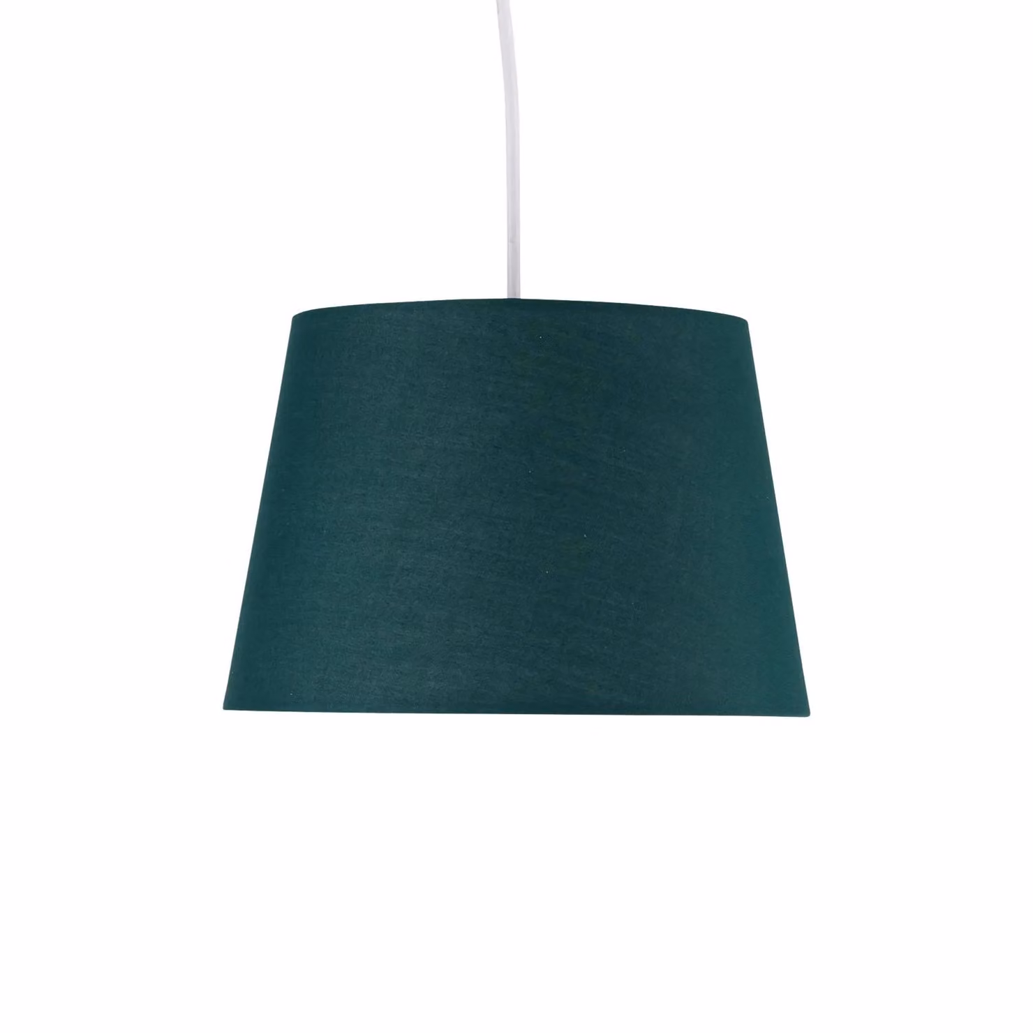 First Choice Lighting Green Cotton Tapered Cylinder Pendant Lamp Shade, Diameter: 23 cm – 2