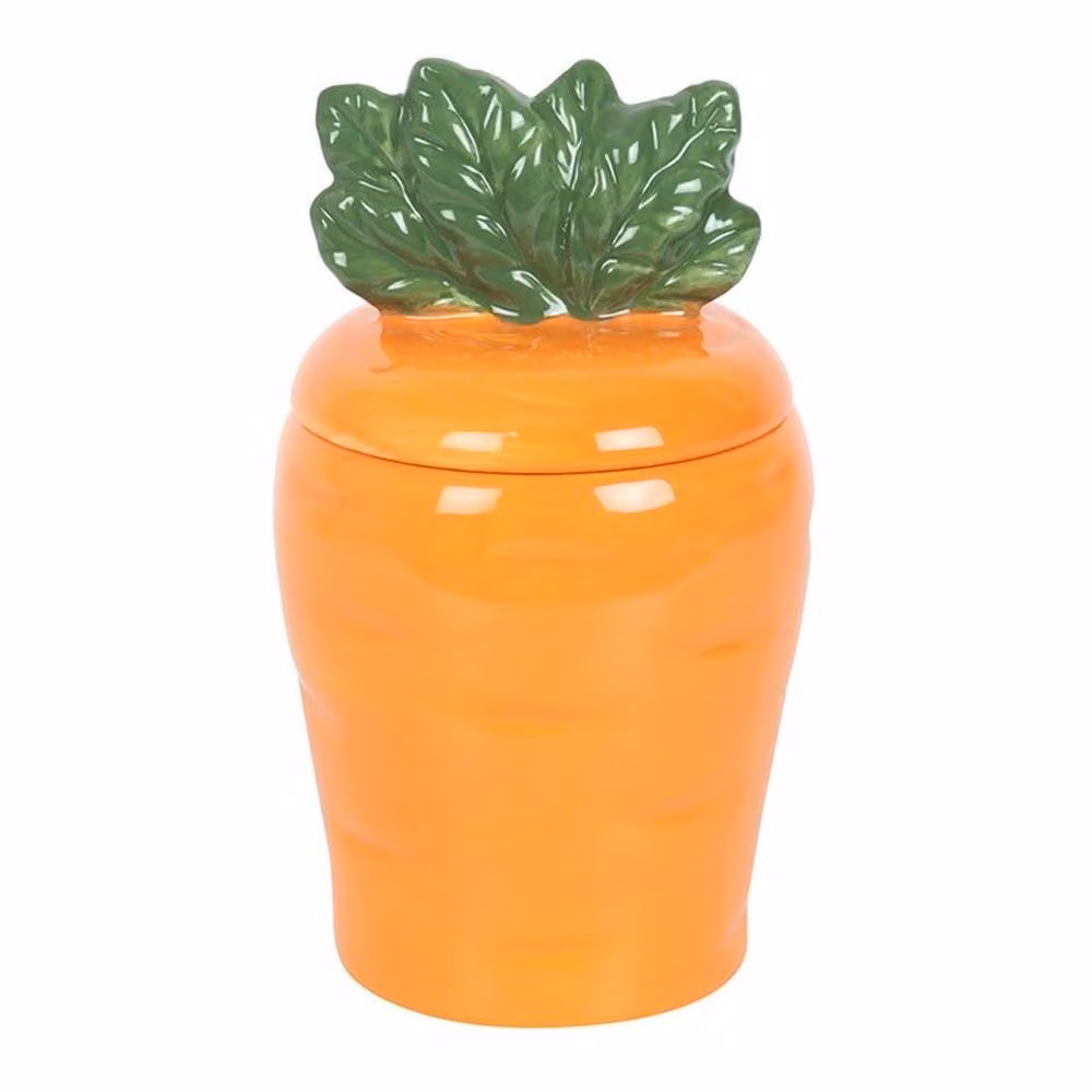 Uniqueful Carrot Shaped Ceramic Oil Burner and Wax Warmer in Orange – 2