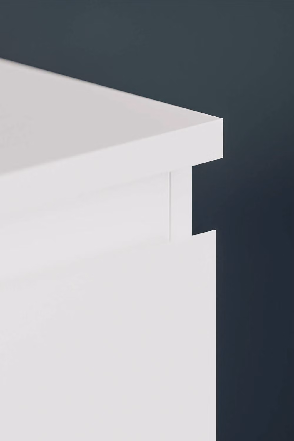 HD Designs Denver 5 Drawer Chest of Drawers in White – 5