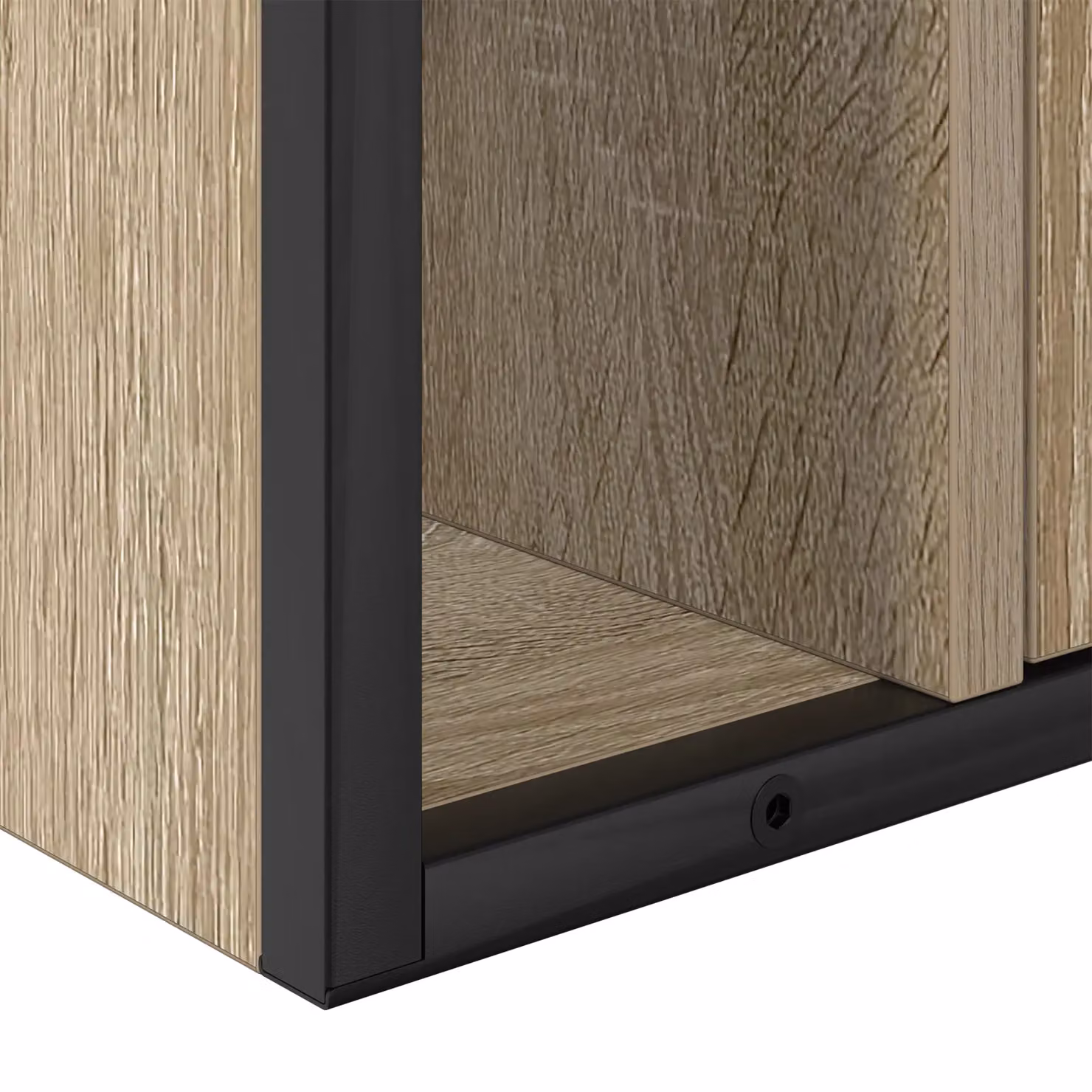 Berkfield Home 2 Piece Modern Bathroom Cabinet Set in Brown Sonoma Oak – 4