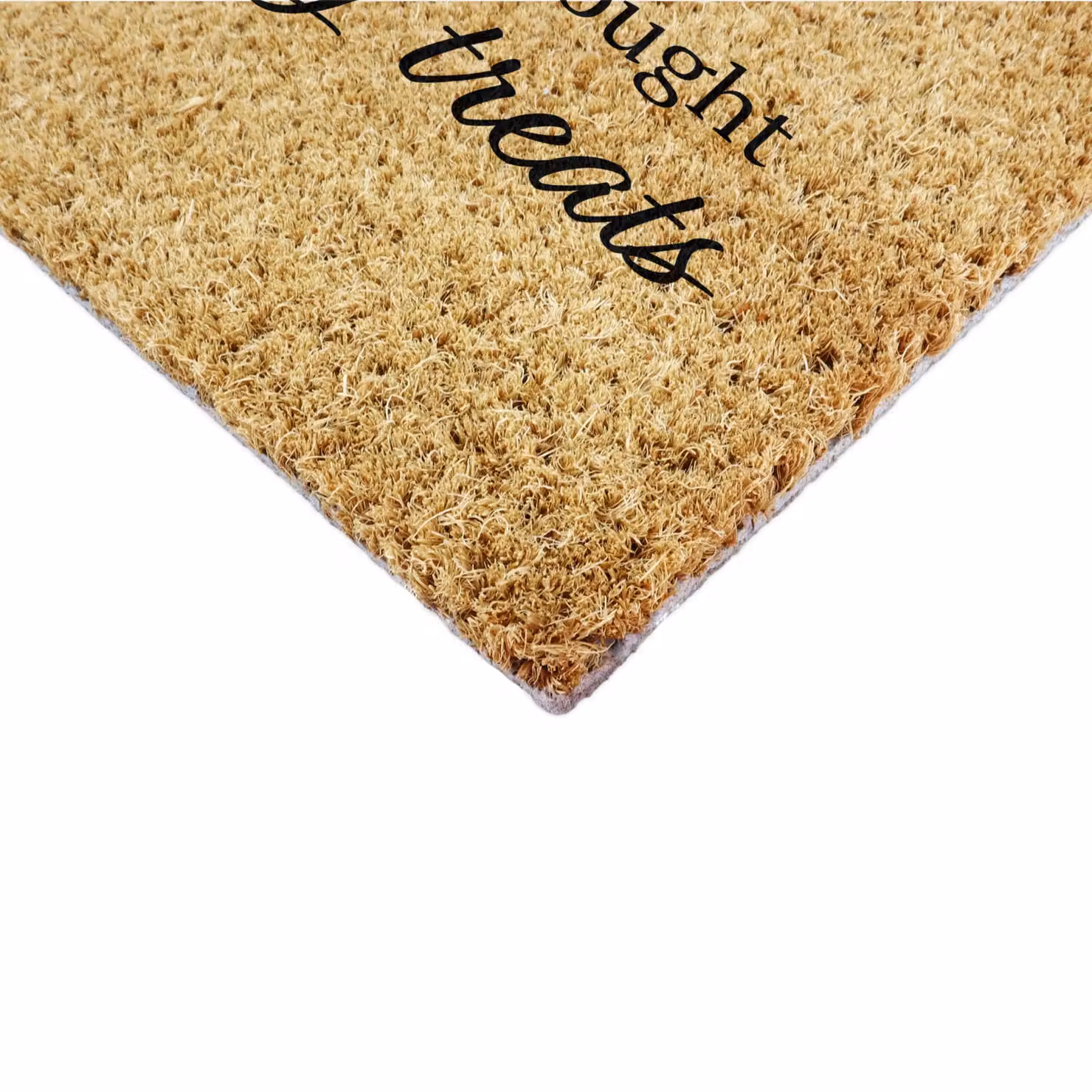 Artsy Mats Wine & Dog Coir Doormat, Brown, W: 90 cm, D: 60 cm – 5