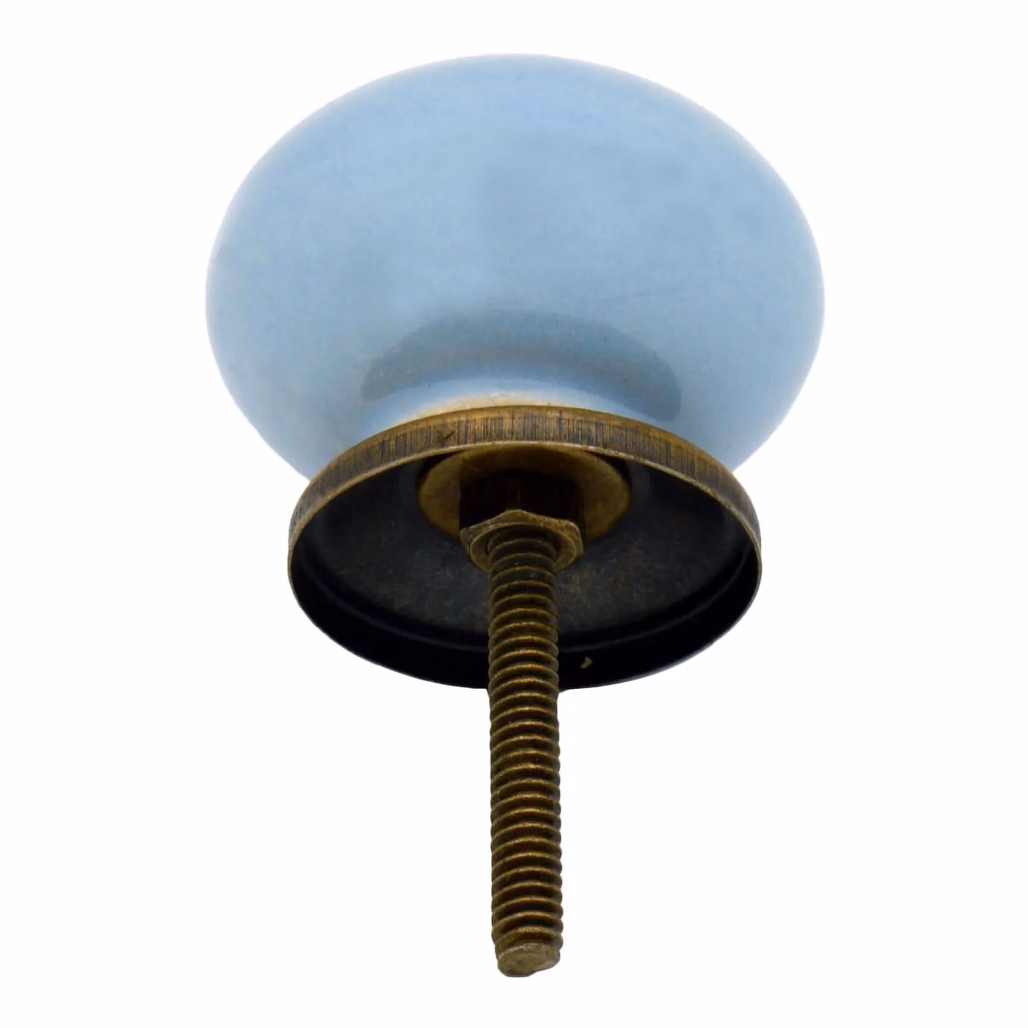 Nicola Spring Blue Ceramic Cabinet Knobs, Pack of 6 – 2
