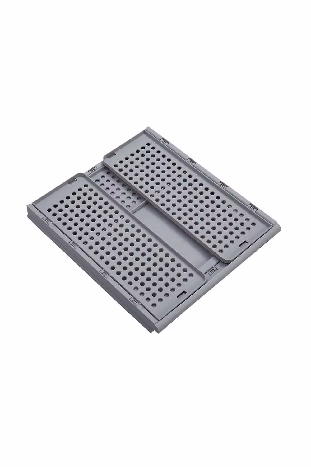 Living and Home Grey Folding Plastic Wardrobe Storage Box and Drawer Organiser – 4