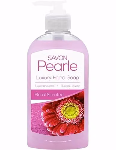 Clover Chemicals Savon Pearle Luxury Hand Soap, 300ml, Pink