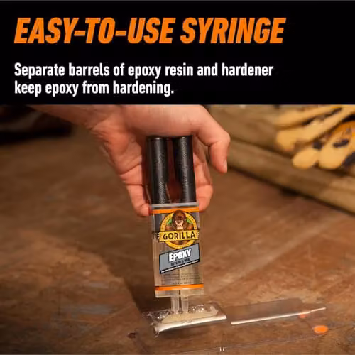 Gorilla Rapid Setting Transparent Epoxy 25 ml – 2