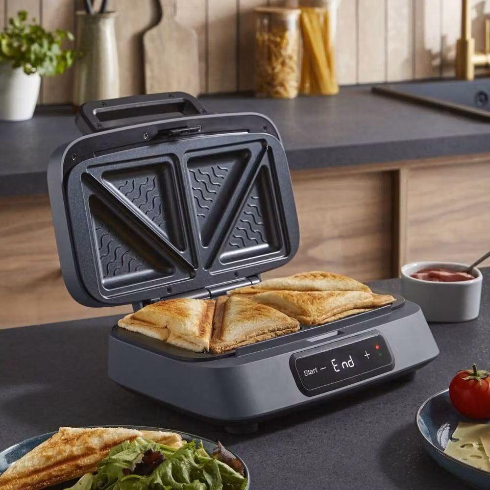 Morphy Richards GrillX Sandwich Toastie Maker with Timer in Anthracite Grey – 2