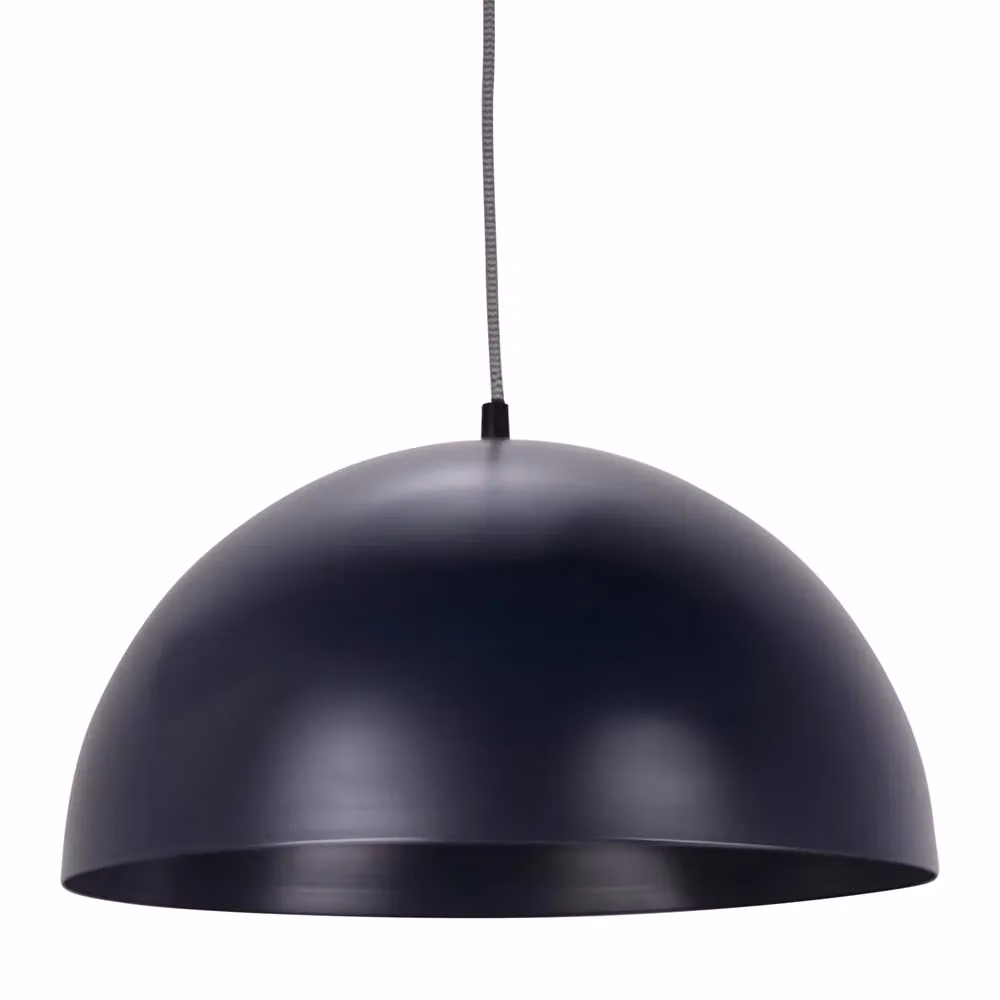 ValueLights Stassi Modern Metal Mushroom Dome Pendant Ceiling Light in Blue – 2
