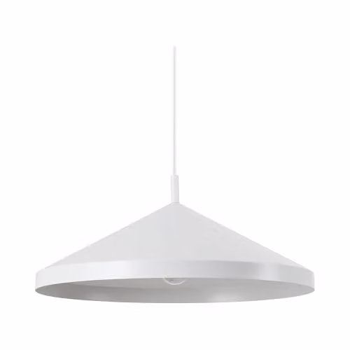 Ideal Lux Yurta Dome Pendant Ceiling Light White Diameter: 50 cm