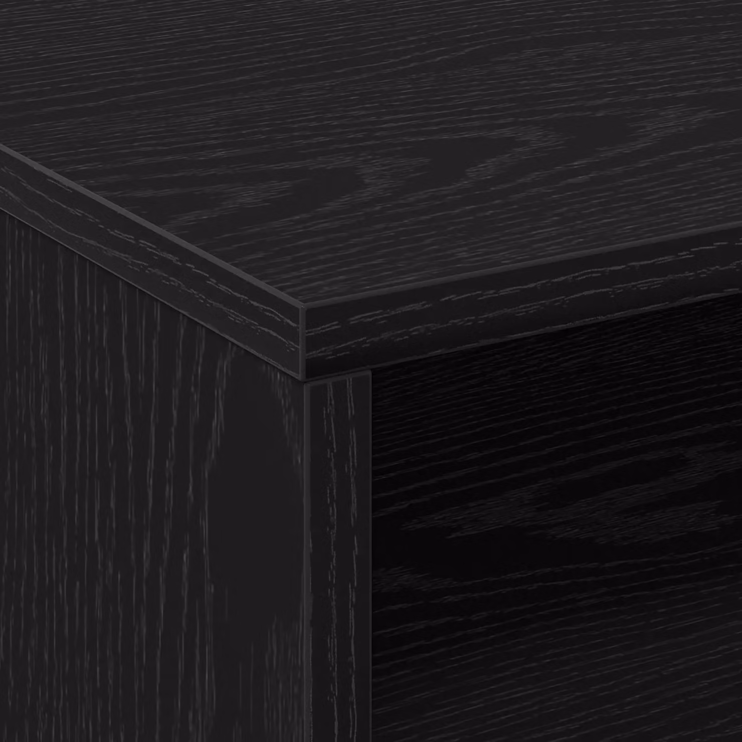 Berkfield Home Modern Rolling Cabinet in Black Oak, W/D/H: 55 x 40 x 91 cm – 5