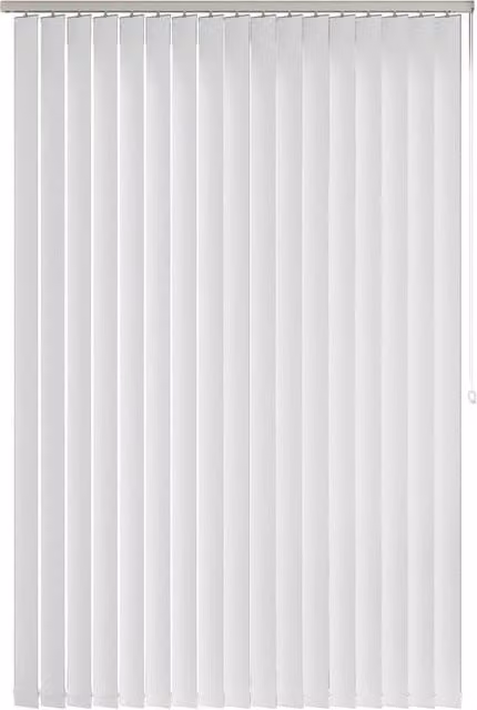 Terrys Lario Blackout Made to Measure Vertical Blind Bare in Black or White