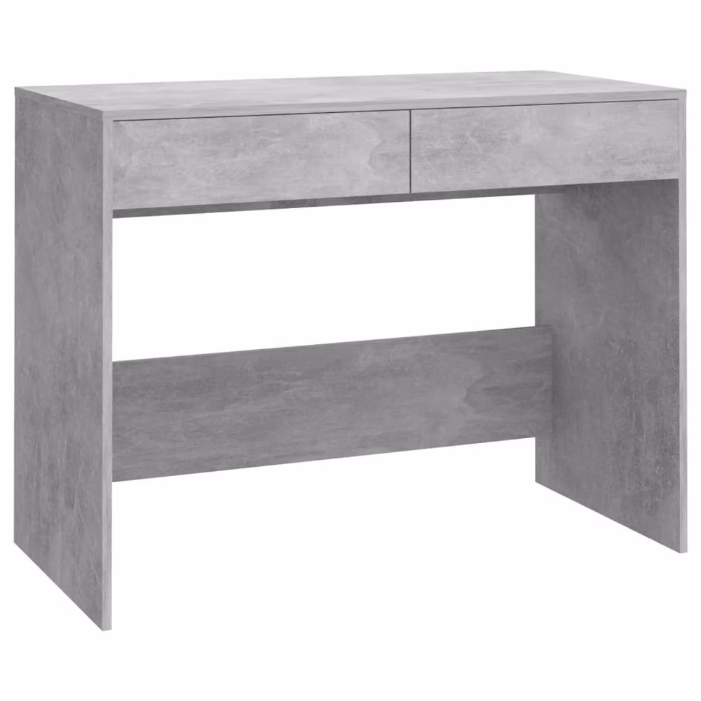 Berkfield Home Modern Writing Desk in Grey, W/D/H: 101 x 50 x 76.5 cm – 2