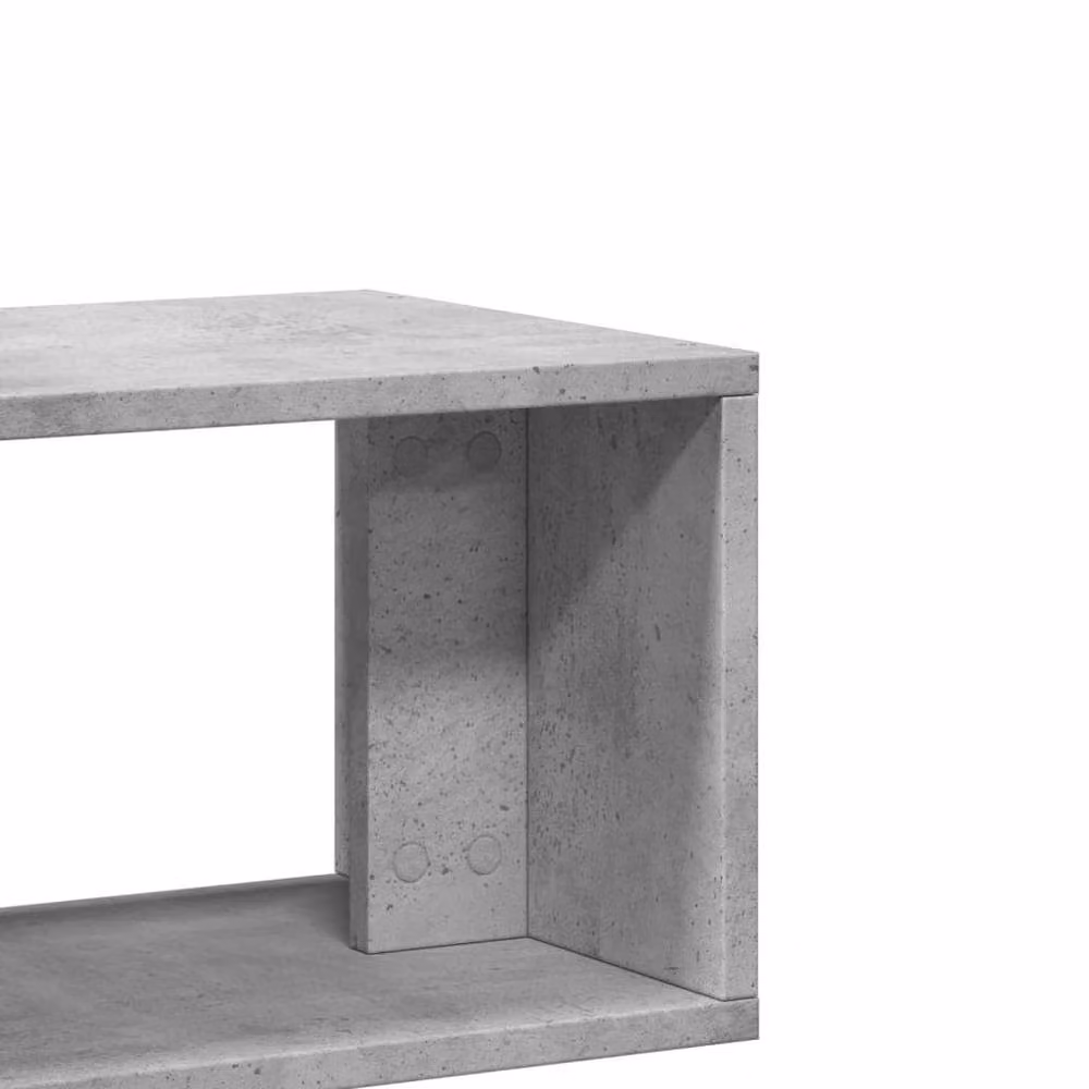 Berkfield Home Set of 2 Modern TV Cabinets in Concrete Grey, W/D/H: 75 x 30 x 50 cm – 3