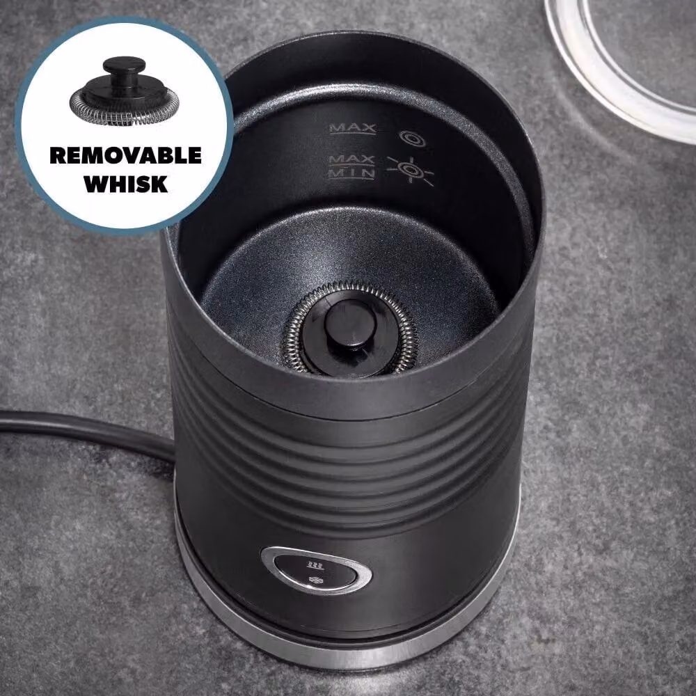 Daewoo Flava Collection Electric Milk Frother and Steamer Jug in Black – 5