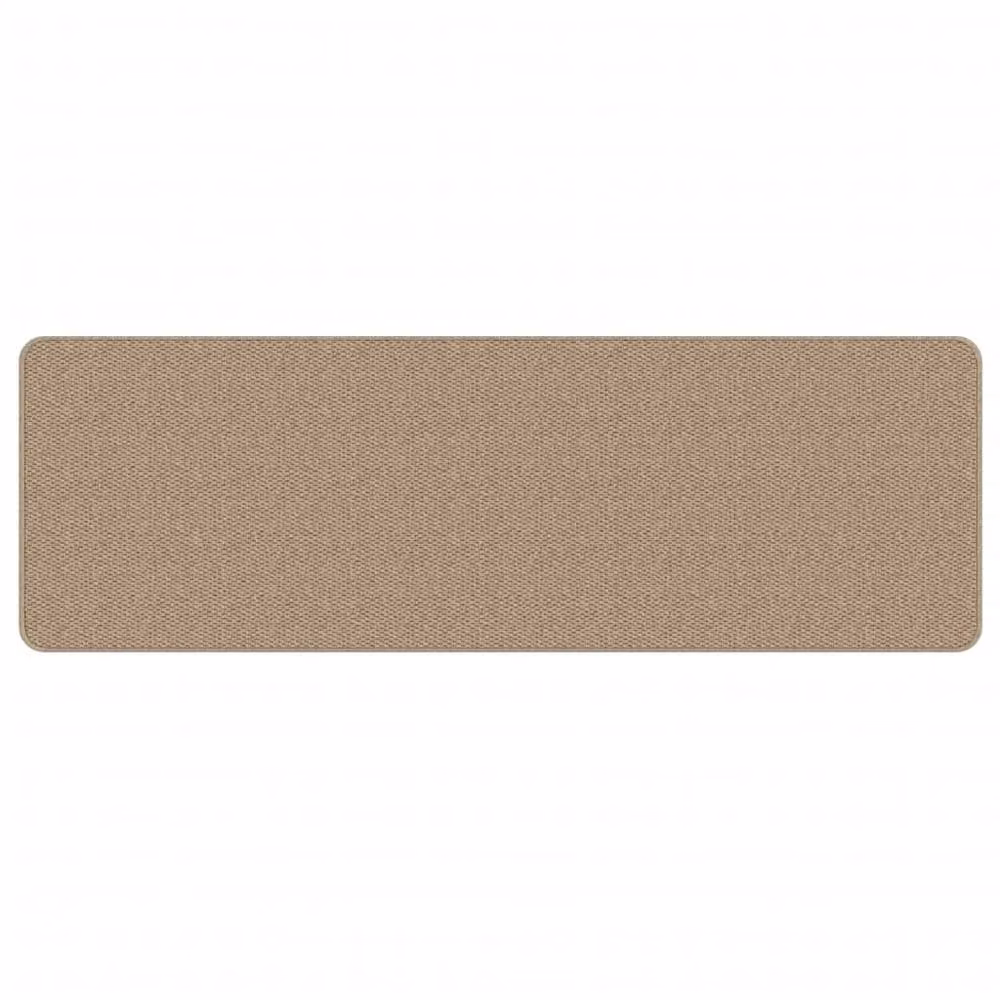 Berkfield Home Sisal Look Round Carpet Runner in Sand and Beige, Diameter: 100 cm – 2