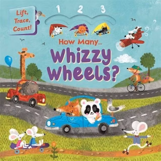 How Many Whizzy Wheels? Multicolour Board Book by Autumn Publishing