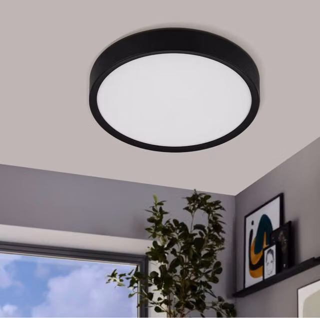 Eglo Musurita Black LED Ceiling Light – 1