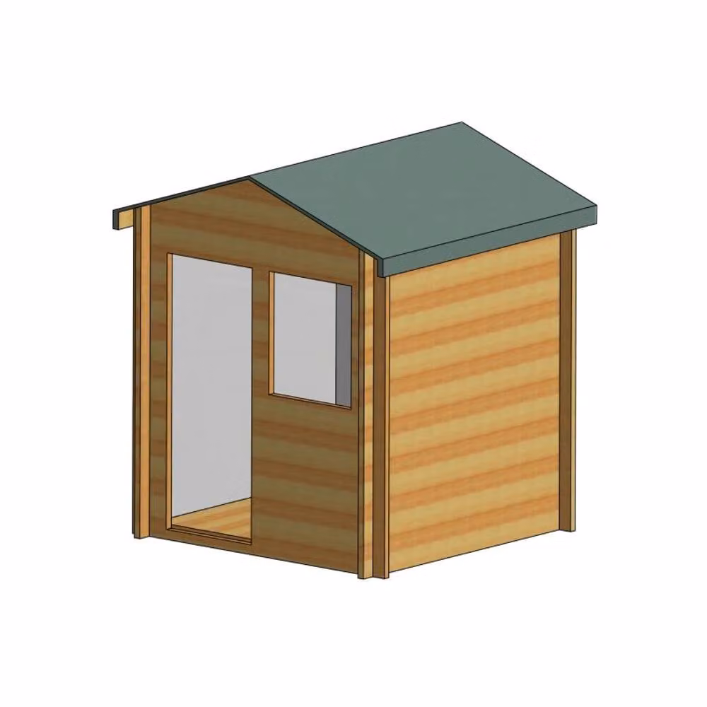 Shires Avesbury 19 mm Log Cabin in Brown – 3