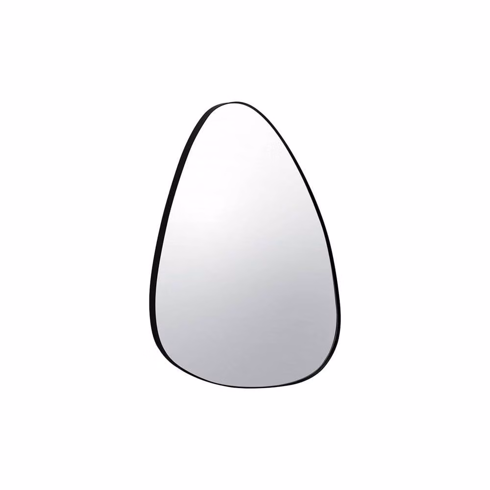 Sweekeek Modern Metal Wall Mirror in Black – 2