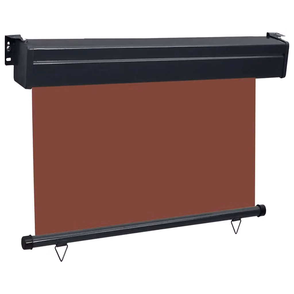 Berkfield Home Brown Balcony Side Awning, W/H: 105 x 250 cm – 3