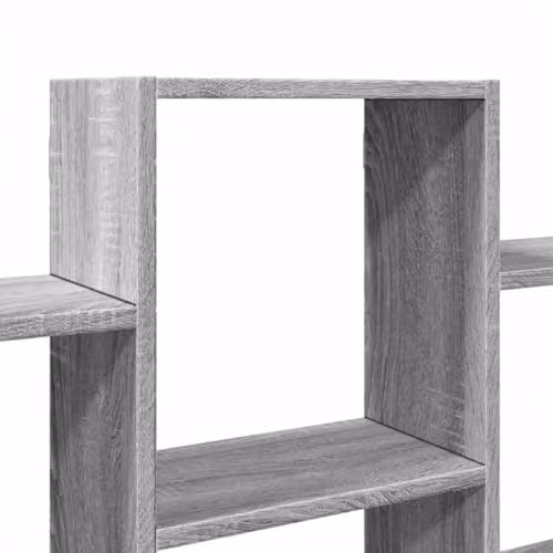 vidaXL Wall Shelf in Grey, W/D/H: 159 x 18 x 66 cm – 3
