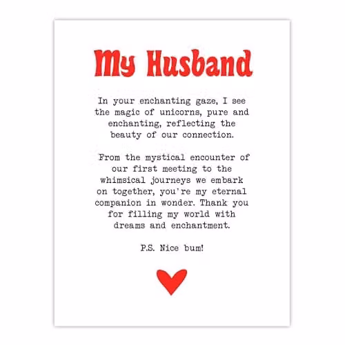 Artery8 Love Poem Unicorn Magic Romantic Poetry Wall Art Poster Print on Thick Paper, 18 x 24 Inch – 1