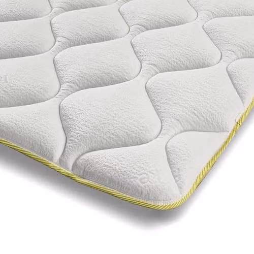 The White Stone Cooling Mattress Topper in White, H 4 cm, W 160 cm x D 200 cm – 3