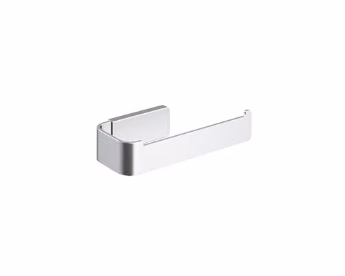 COSMIC Nea Matte Silver Stainless Steel Toilet Paper Holder for Square Design Bathrooms