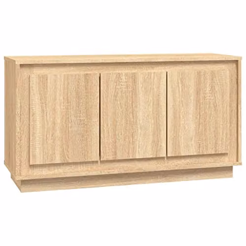 vidaXL Classic Sideboard in Sonoma Oak, W/D/H: 102 x 35 x 55 cm