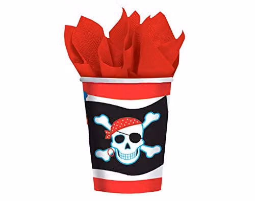 Amscan Multicolour Paper Party Cups – 1