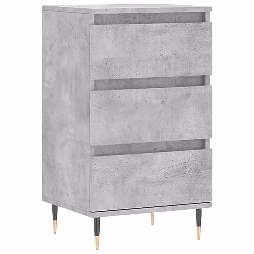 vidaXL Modern Sideboard in Grey, W/D/H: 40 x 35 x 70 cm – 1