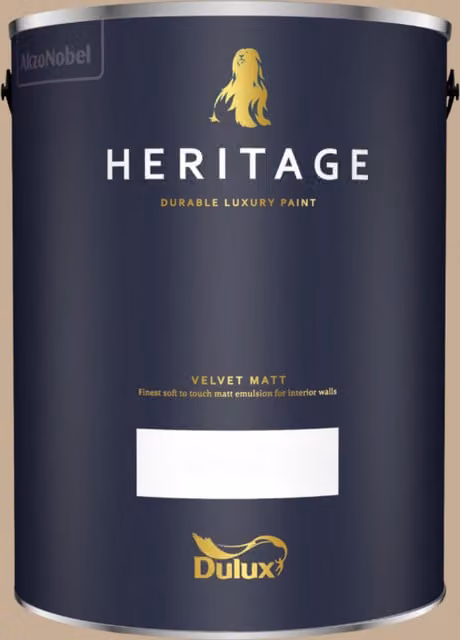 Dulux Trade Heritage Matt Paint in Dark Stone, 5 l