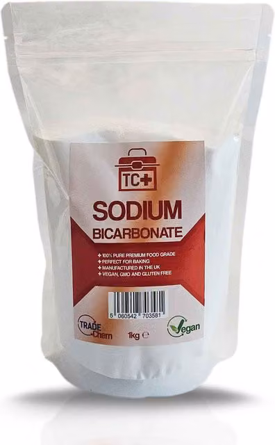 Pure Chem Sodium Bicarbonate, White, 1 kg Pouch