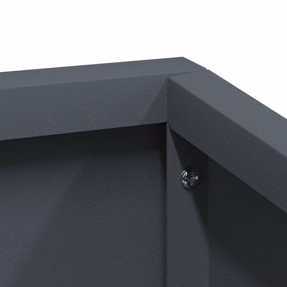 Berkfield Home Anthracite Plastic Planter Tub – 5