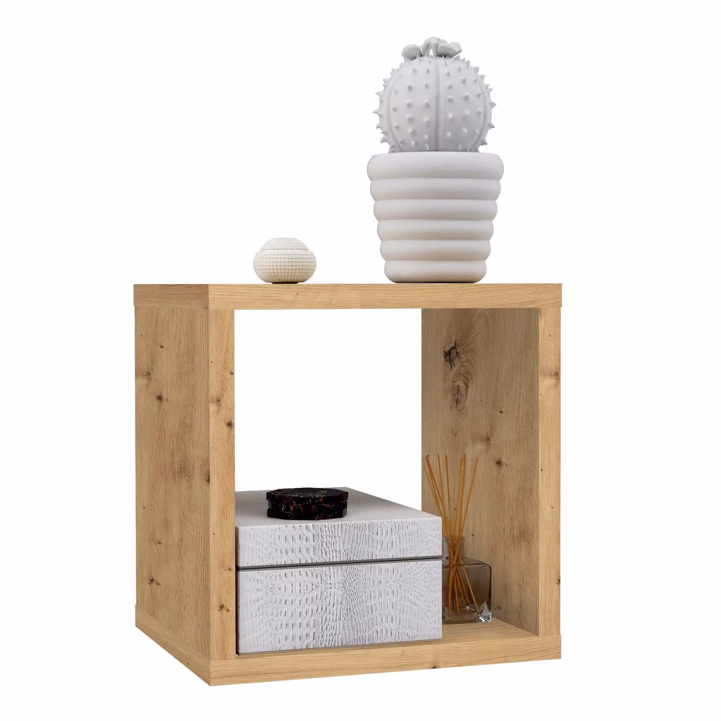 Furniture To Go Mauro Singular Storage Unit in Brown – 4