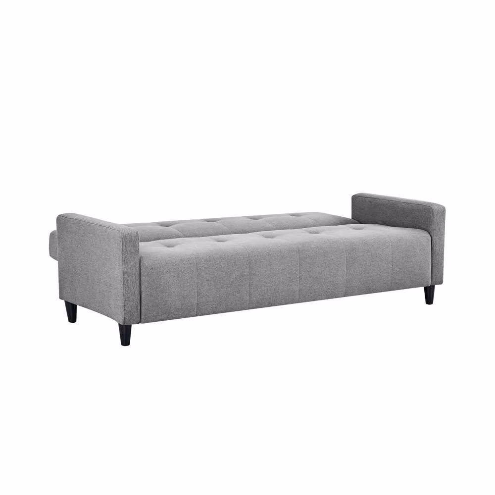 Cheshire Alfie 3 Seater Grey Linen Storage Sofa Bed – 2