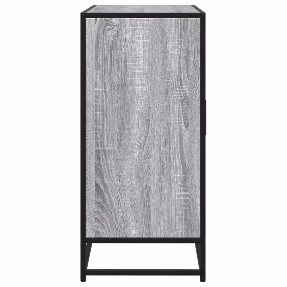 Berkfield Home Grey Sonoma Sideboard in Engineered Wood, W/D/H: 92 x 35 x 76 cm – 4