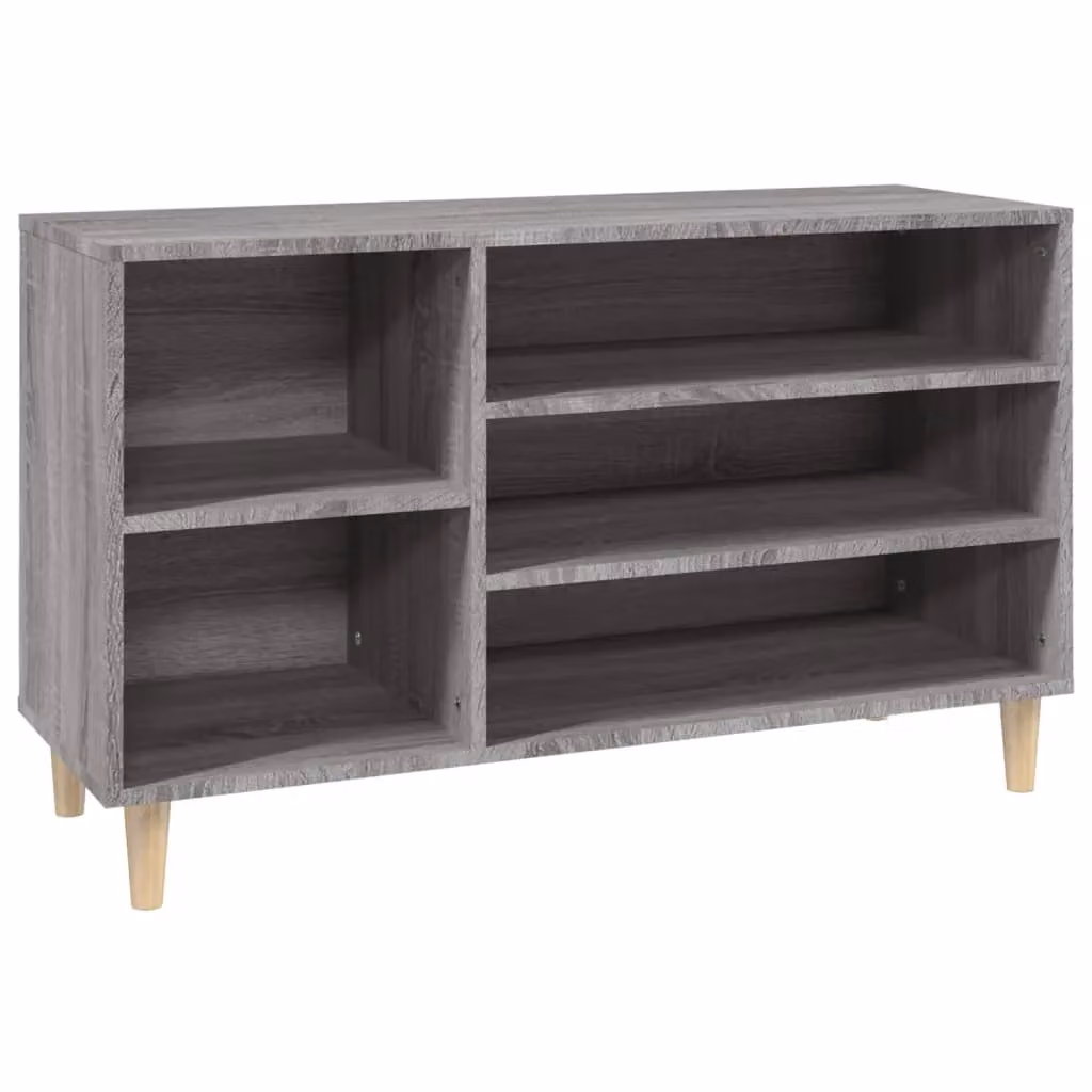 Berkfield Home Grey Sonoma Shoe Cabinet with Integrated Seat, W/D/H: 102 x 36 x 60 cm – 2