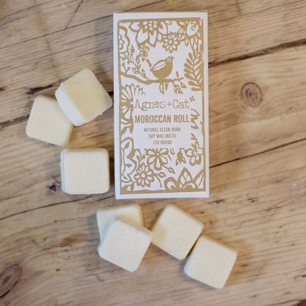 Serenityy Agnes + Cat Moroccan Roll Wax Melts, White, 8 Pack – 2