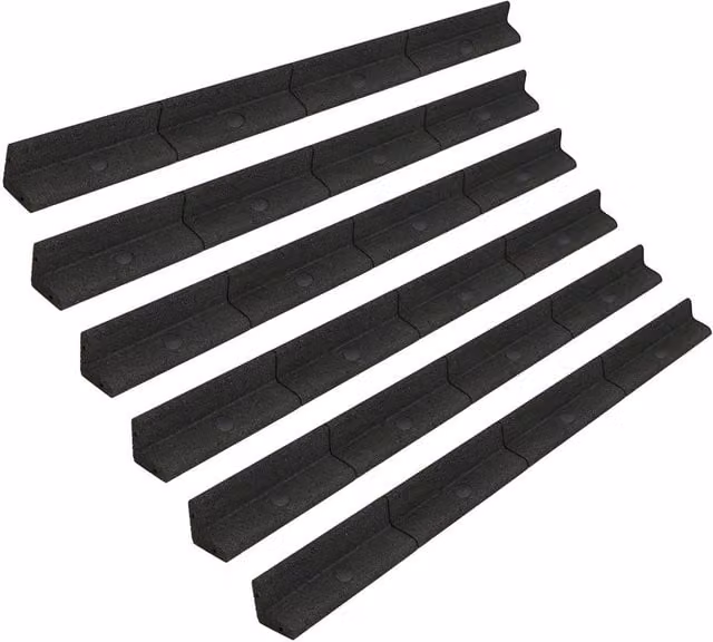 Monstershop Flexible Lawn Edging, Black, 6 x 7.2m – 1