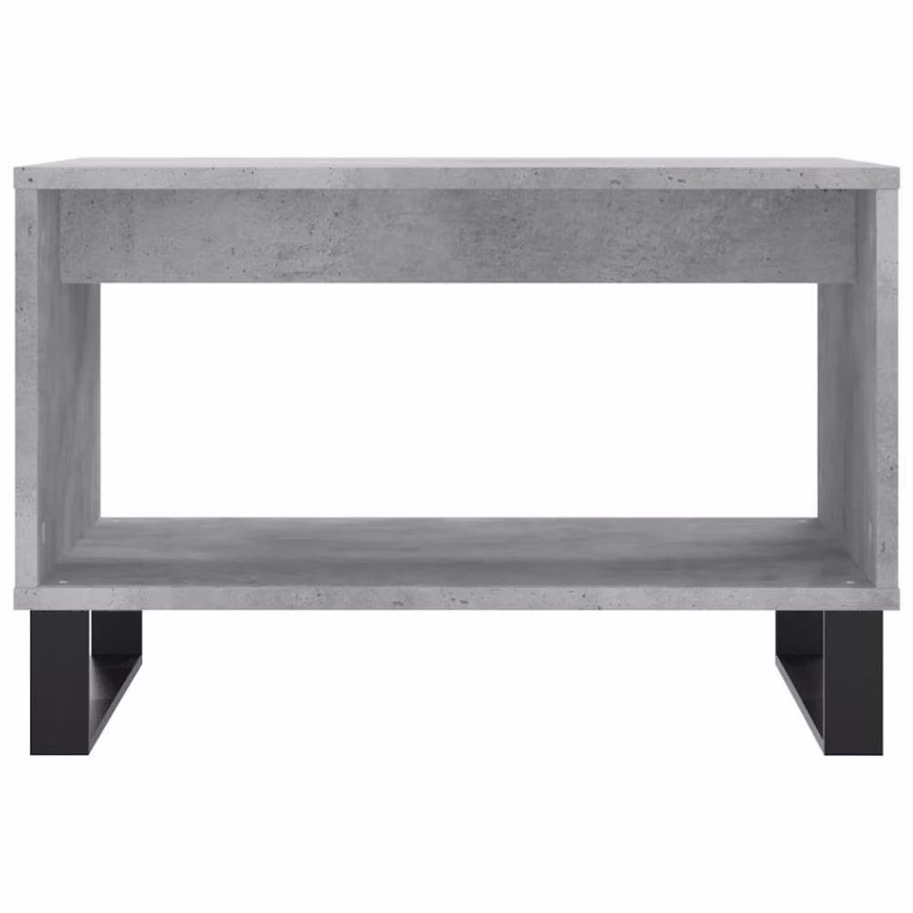 Berkfield Home Industrial Coffee Table in Grey, W/D/H: 60 x 50 x 40 cm – 4