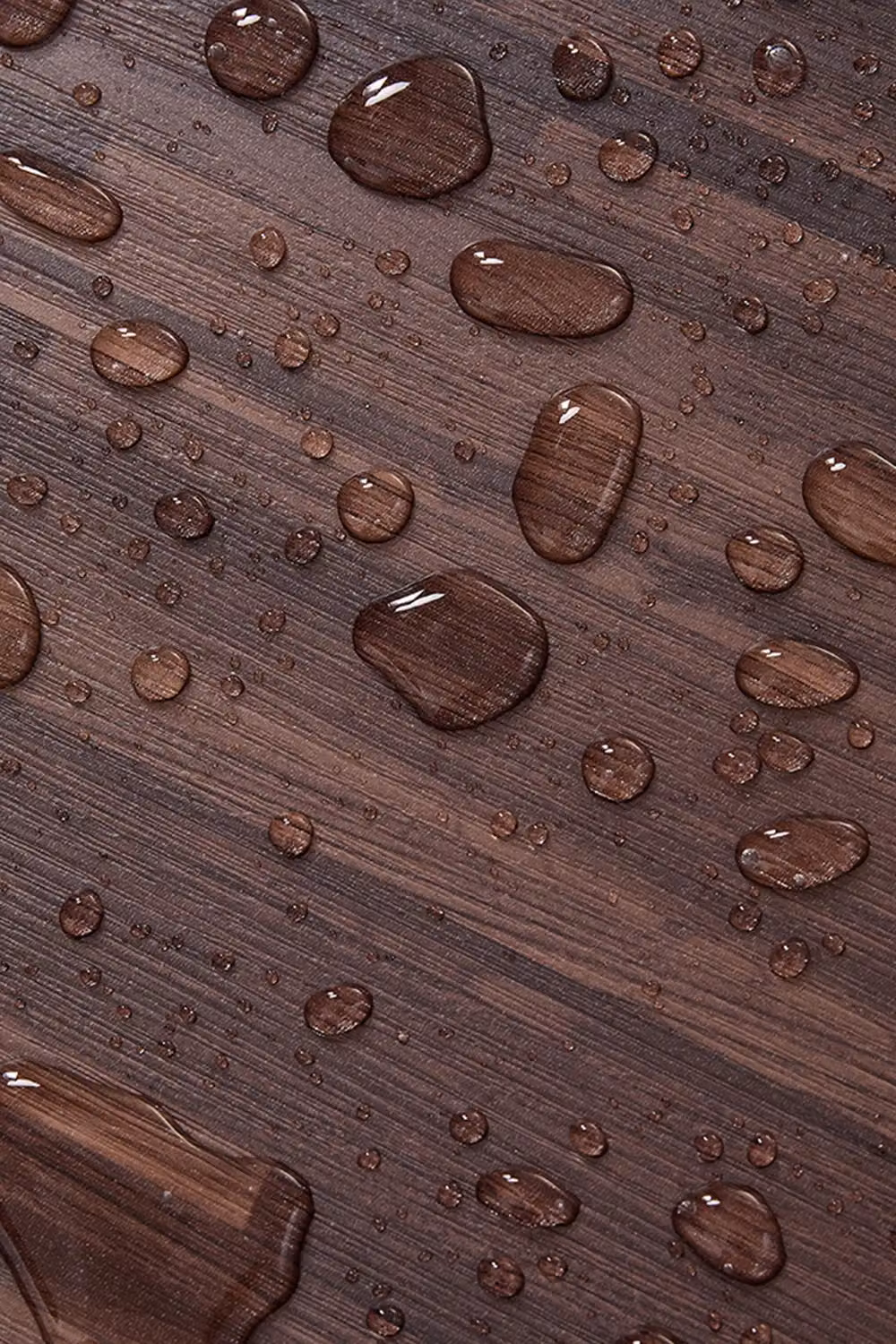 Living and Home 36-Piece Dark Brown Wood-Effect Self-Adhesive PVC Flooring Planks with UV Coating, 5m2 Coverage – 4