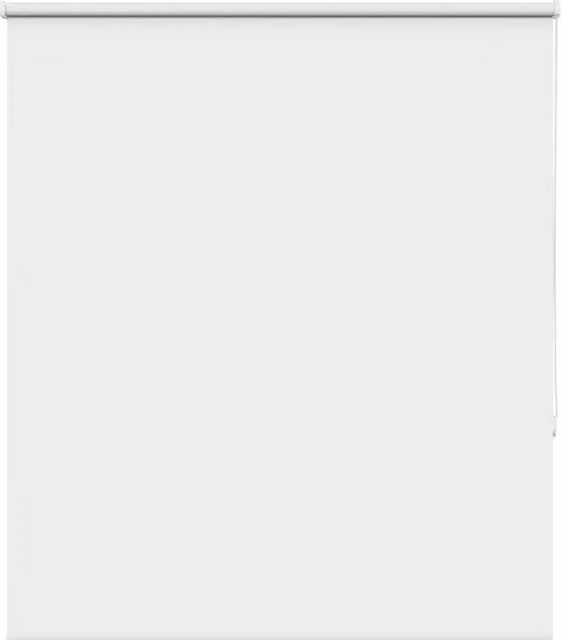 Berkfield Home White Blackout Roller Blind, Thermal Insulating Polyester Fabric, W: 140 cm, H: 175 cm