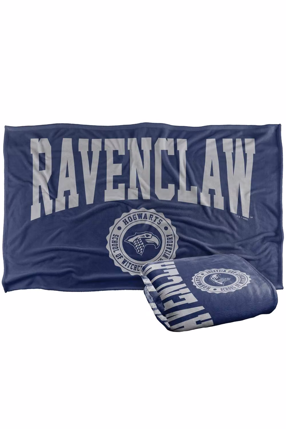 Warner Bros. Harry Potter Ravenclaw Seal Super Soft Fleece Throw Blanket, Multicolour, W: 152.4 cm x D: 127.0 cm – 7