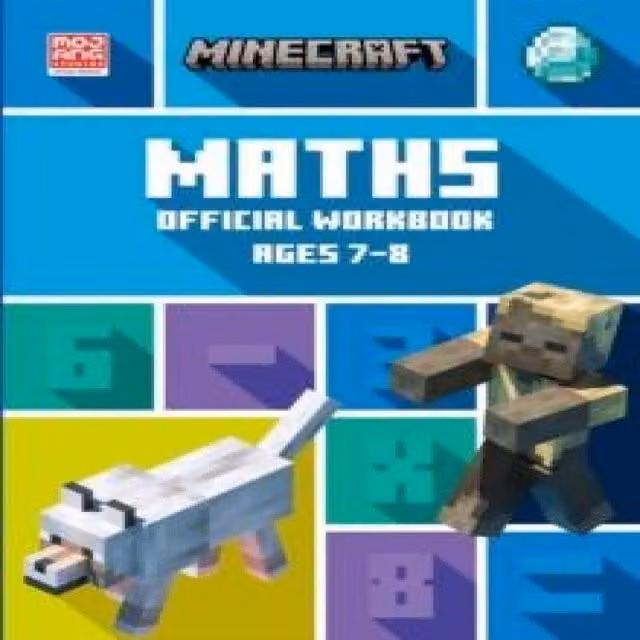 Collins KS2 Minecraft Maths Ages 7-8 Multicolour Paperback Book