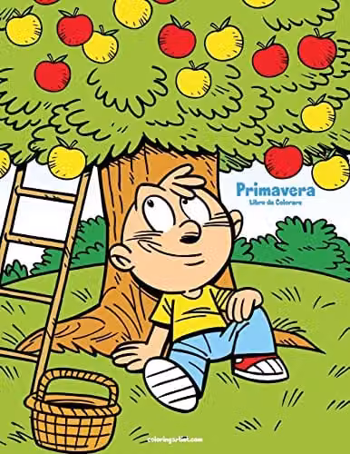 Primavera Libro da Colorare 1: Volume 1 Colouring Book for Children by Createspace, Multicolour