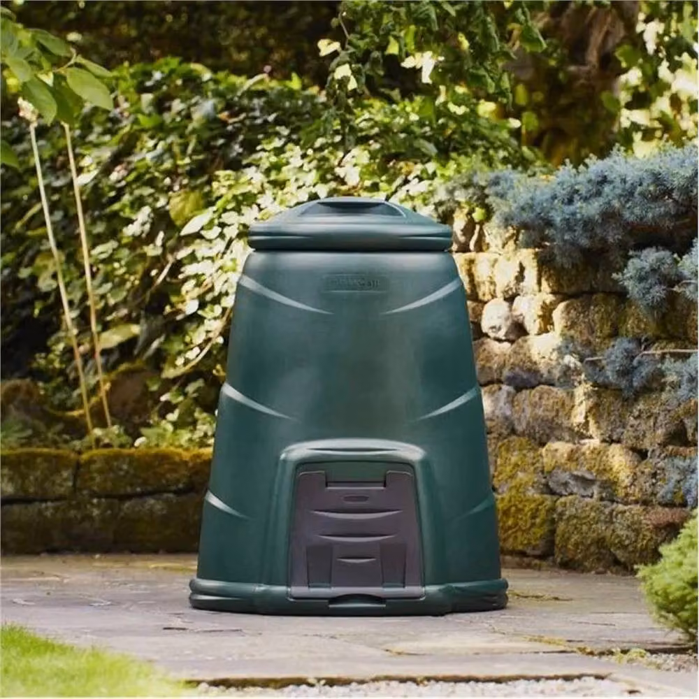Nordara Green Plastic Pedal Compost Bin with 220 Litre Capacity – 2