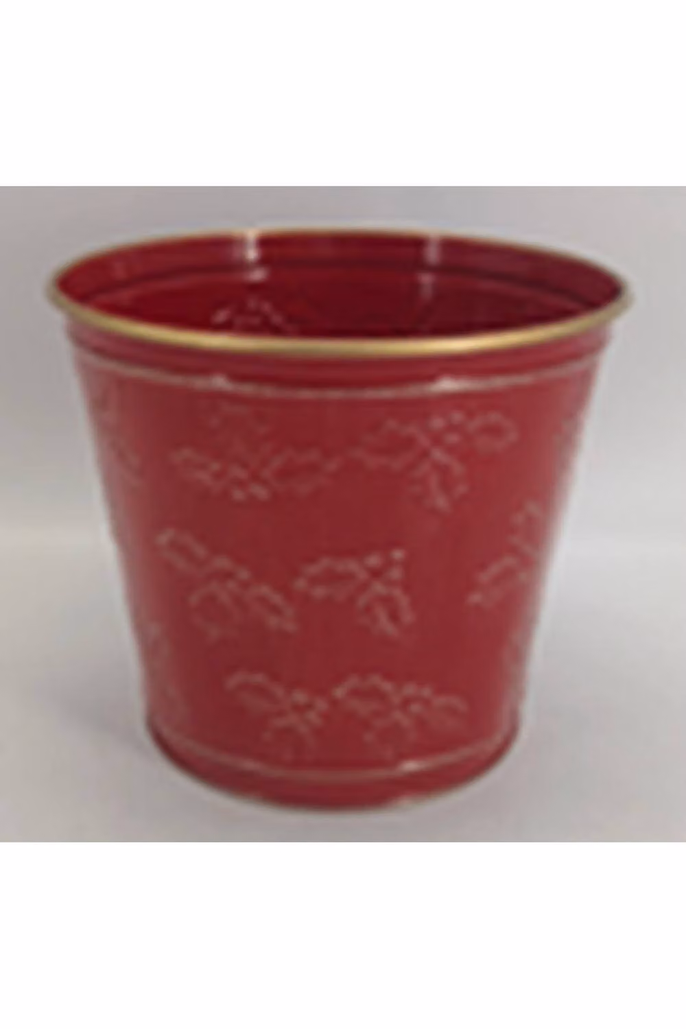 KDMD Red Rustic Christmas Holly Pot 13mm – 2