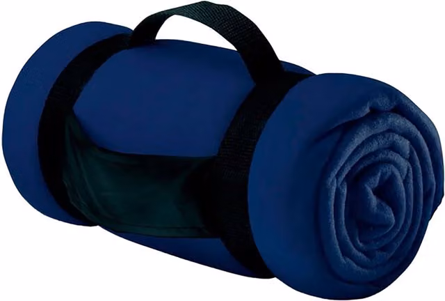 SOL'S Stavenger Unisex Fleece Plaid Blanket in Blue