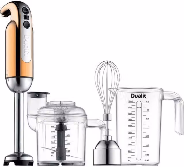 Dualit Immersion Hand Blender with Accessories in Copper and Gold – 1