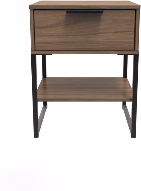 2 U Tamworth Ready Assembled Double Open Unit in Walnut – 1